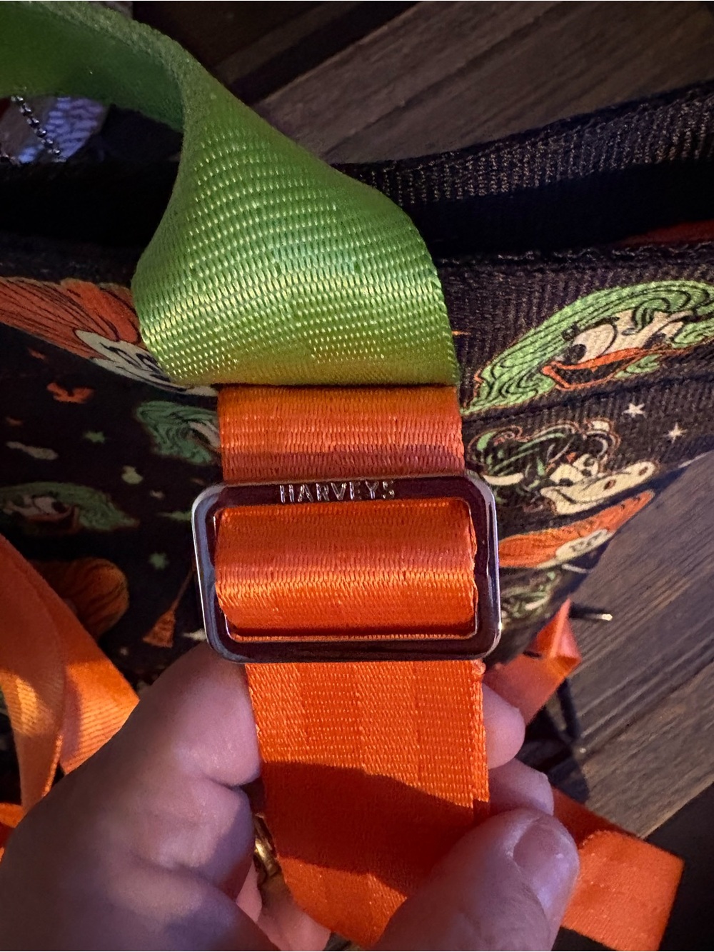 Harveys Disney Hocus Pocus Tote Black, Orange, Green back pack NWT - Picture 6 of 15